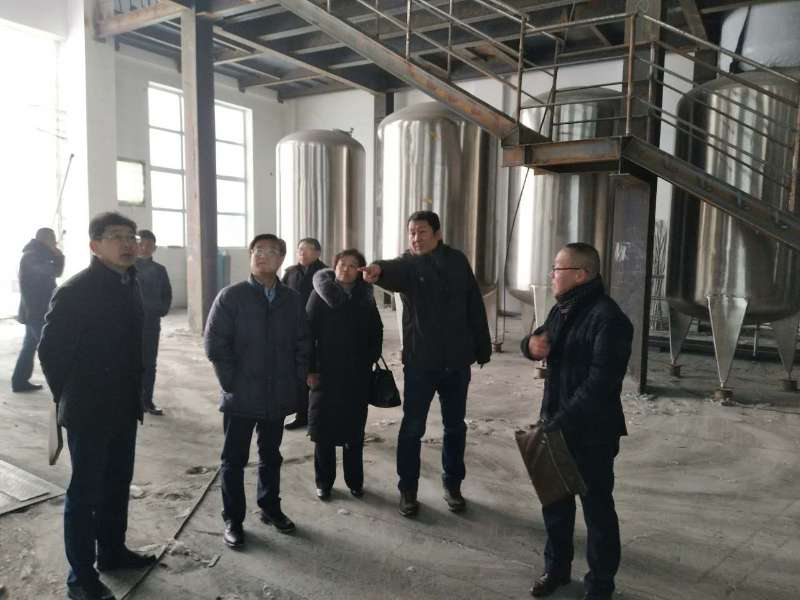 侯文玲党委书记一行赴天山制药调研引导工作